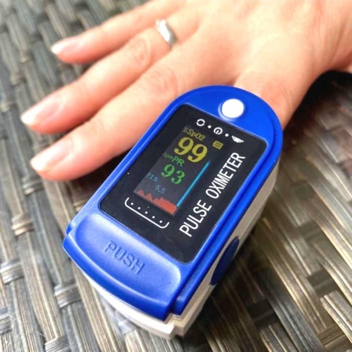 Pulse Oximeter Fingertrip Alat Saturasi Oksigen LK-87 LK87 Grosir