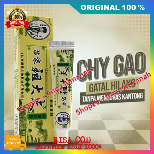 PROMO Salep Chy Gao Racikan Asam Salisilat Sulfur dan Daun Bidara Gatal Tuntas Dengan Ramuan Mujarab
