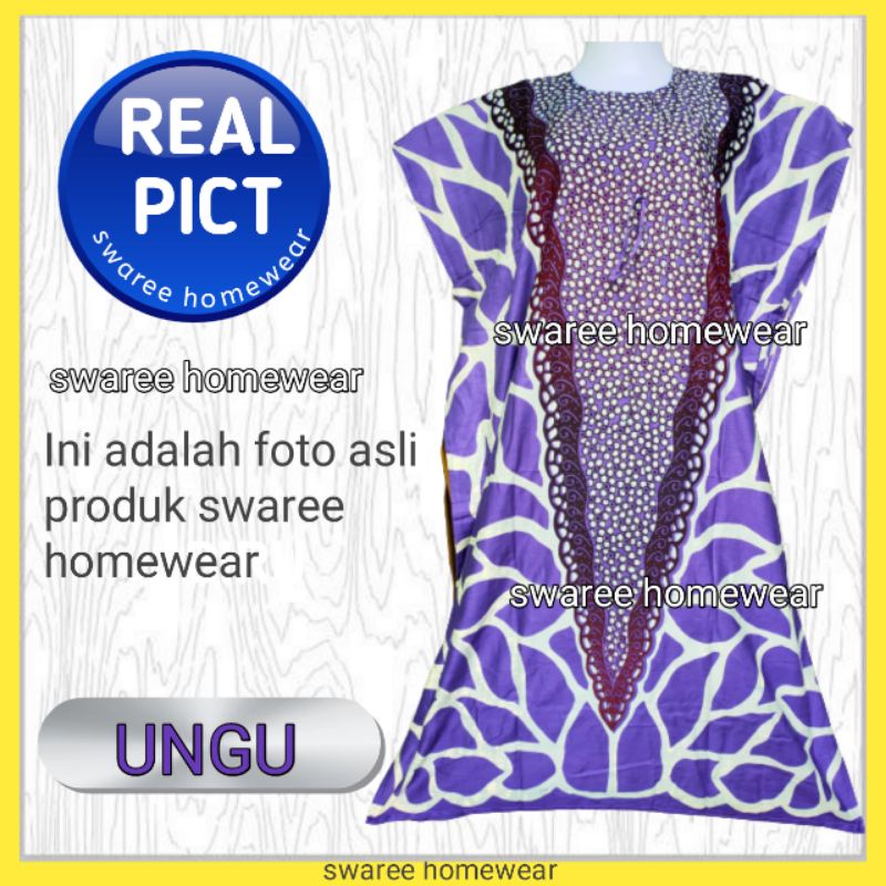 Daster Batik Lowo Jumbo Rayon Murah Baju Perempuan Dewasa Kekinian