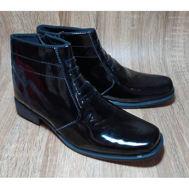 SEPATU DINAS LAPANGAN HARIAN PDH PDL SATPAM POLRI POLISI ABRI SEPATU FORMAL KERJA KANTOR DINAS