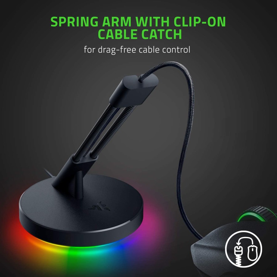 Razer Mouse Bungee V3 Chroma RGB Cord Holder Cable Management