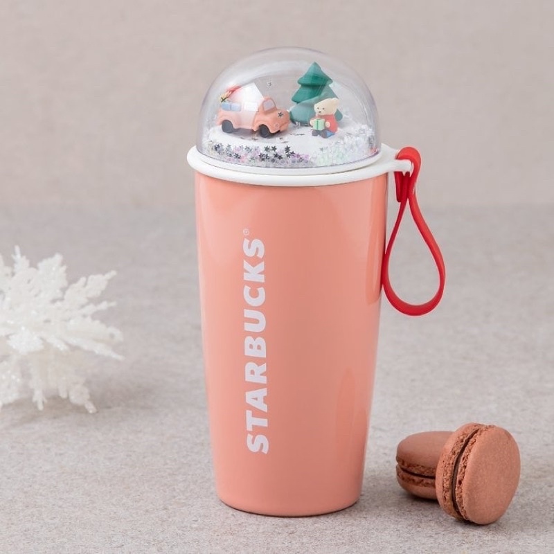 Starbucks Korea chubby dome tumbler Christmas edition