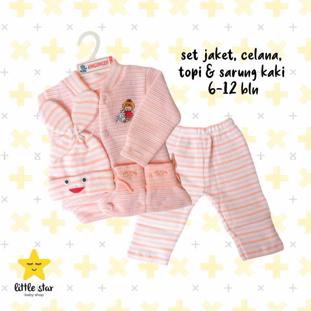 King Singer - Set Jaket Anak Bayi | Setelan Jacket Bayi Cowok Cewek | Baby Boy Girl