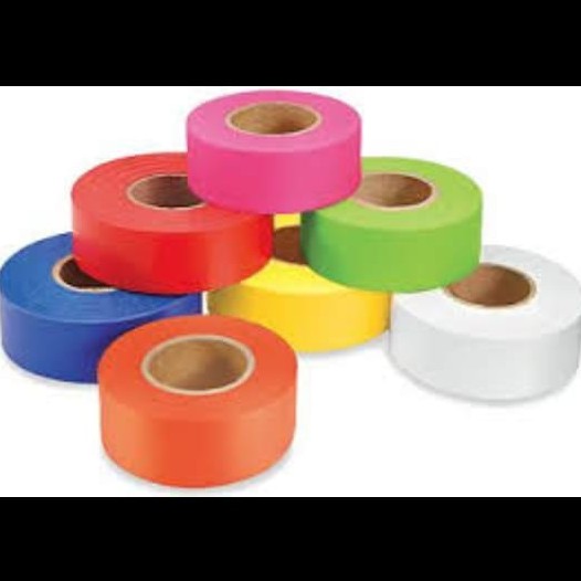 

Flagging Tape Pita Survey Safe T 1" x 50 Meter