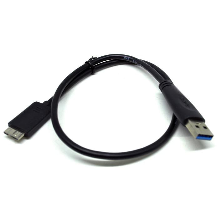 

PROMO - Seagate HDD USB 3.0 to Micro B Cable - OD5.5 (ORIGINAL) - Black