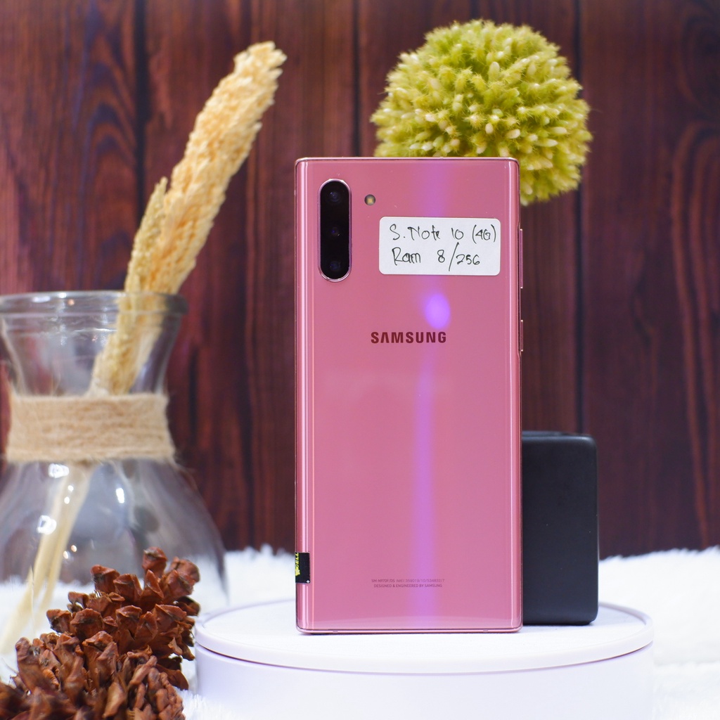 SAMSUNG NOTE 10 FULLSET - Hp Bekas Second