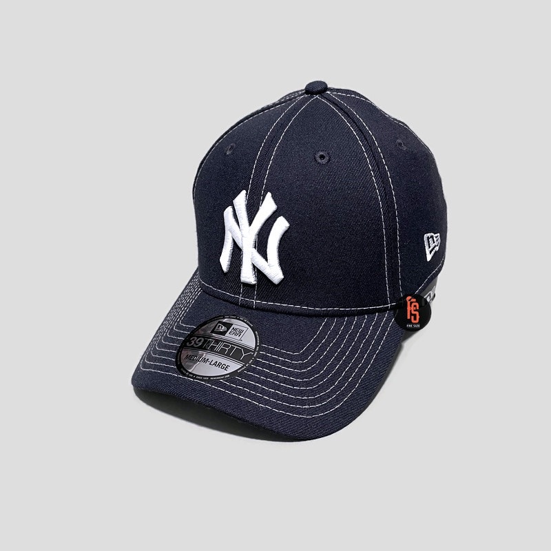 TOPI NEW ERA ORIGINAL 3930 STITCH NEW YORK YANKEES NAVY