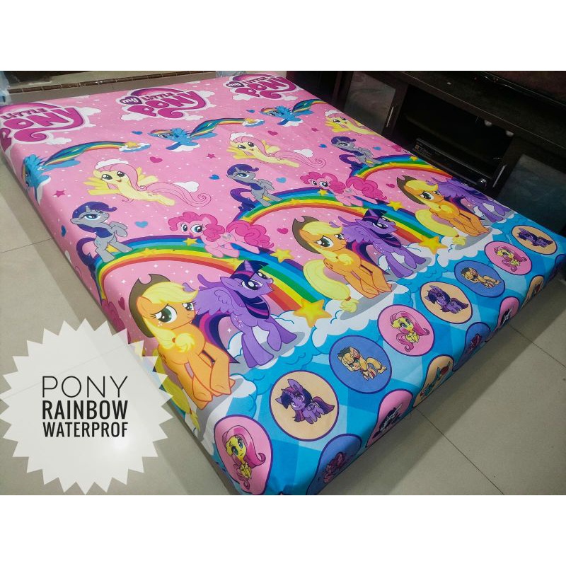 SPREI WATERPROOF ANTI AIR UKURAN 120*140*160*180*200 x 200-K2