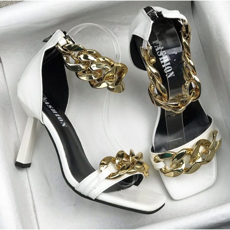 Heels 21606 sendal wanita import realpict
