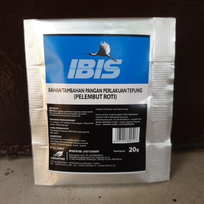 

Satuan Ibis Blue Bread Softener 20 Gram