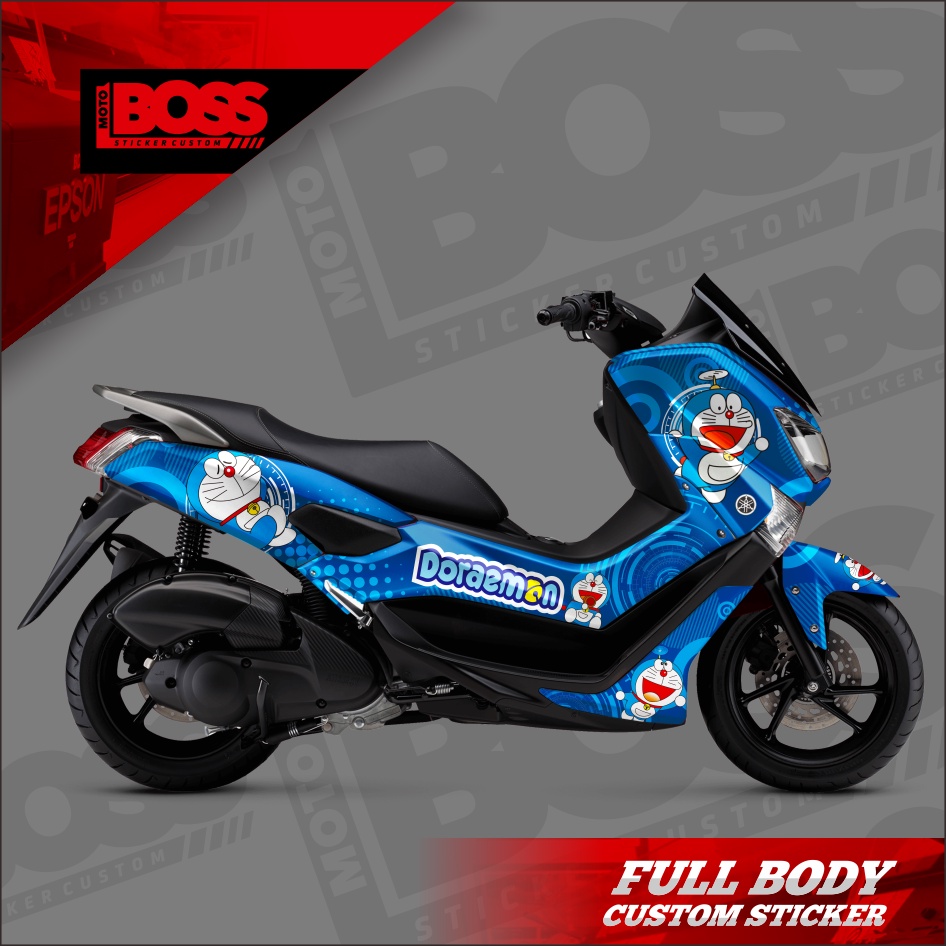 Decal Sticker Stiker Yamaha Nmax 2016 2017 2018 2019 Full Body Striping Full Body Nmax Old Stiker De