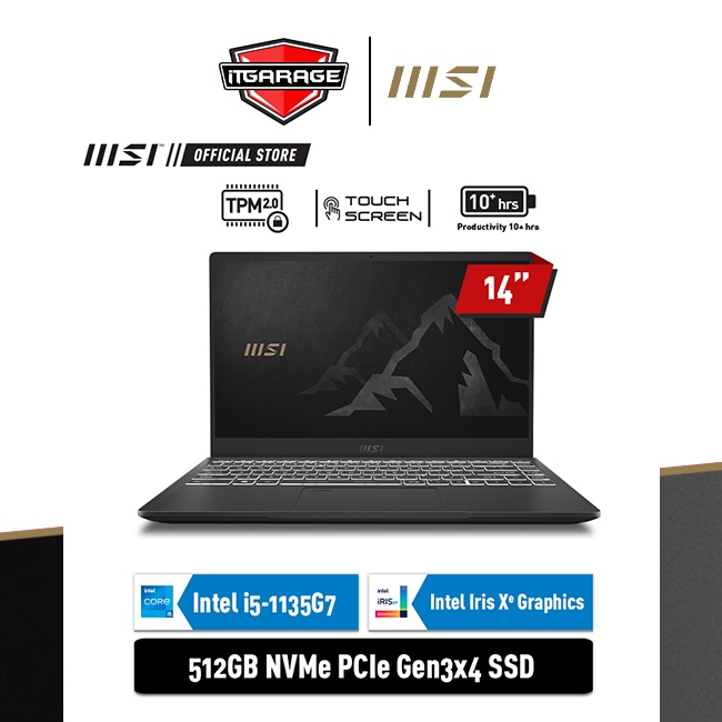 MSI Summit B14 A11MOT-067ID|i5-1135G7/8G/512G/IrisXe
