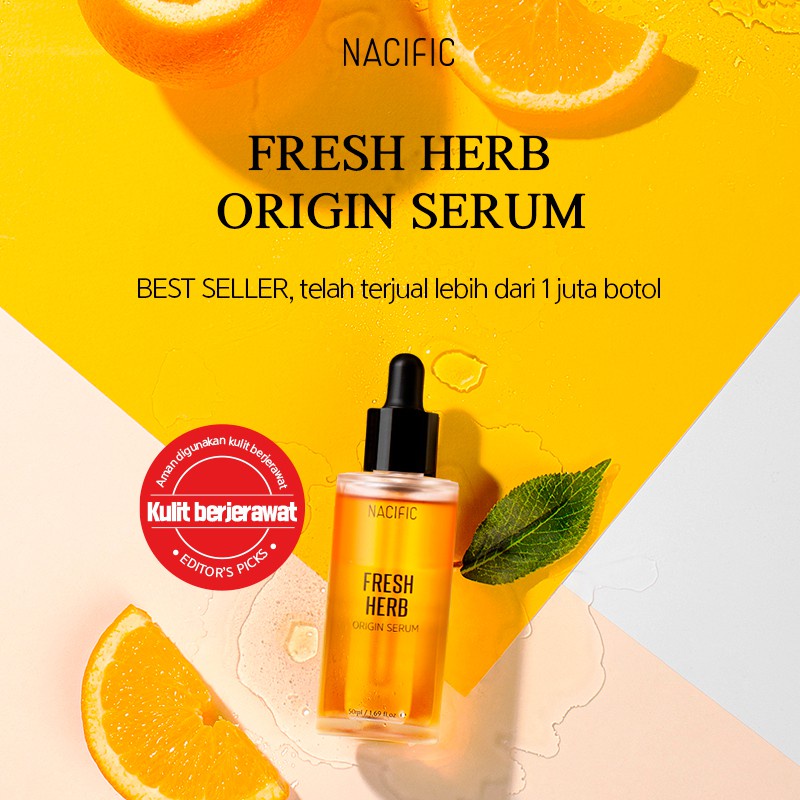 NACIFIC Natural Pacific Fresh Herb Origin /Phyto Niacin Whitening Essence Skin Care Serum 50ml