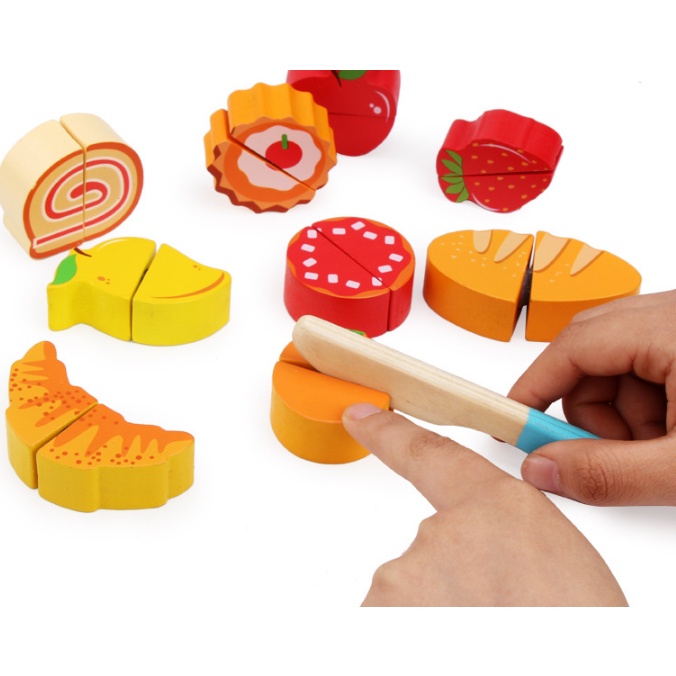 KABI Wooden FRUIT STORE Board Puzzle Game / Mainan Kayu Pretend Play Anak Masak-Masakan / Mainan Pretend Play Kasir Fruit Store / Mainan Toko Buah-Buahan Anak / Mainan Edukasi Puzzle Kayu Berkualitas