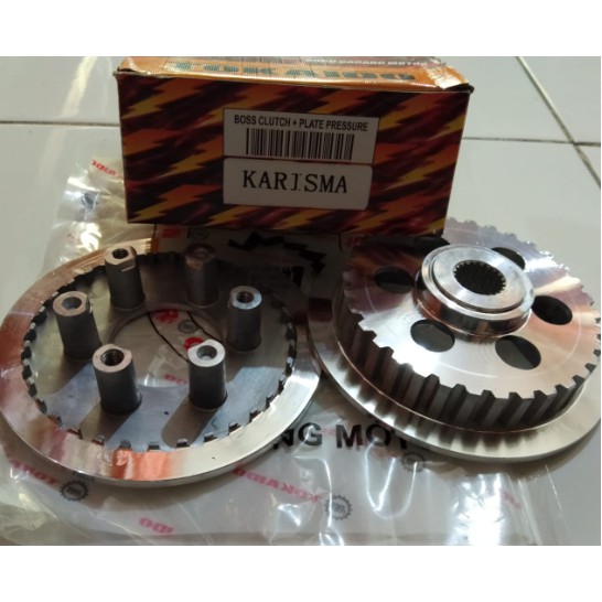 Bos Clutch Kepala Kopling Kaki 4 Empat Pelat tekan Plate Pressure Assy Tokaido Karisma