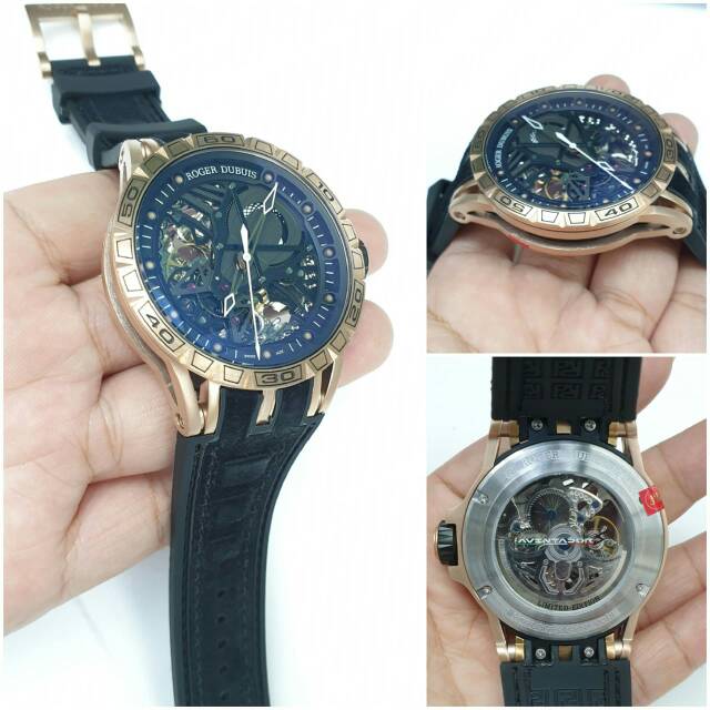 JAM TANGAN PRIA ROGER DUBUIS AUTOMATIC GRADE AAA+ SUPER PREMIUM QUALITY