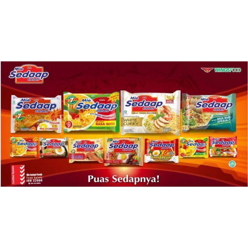

MIE SEDAAP GORENG 5 PCS