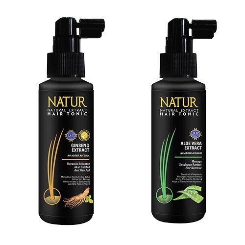 [Per Pc] Hair Tonic NATUR Natural Extract Original BPOM