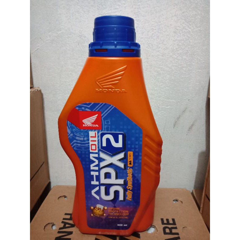 Oli Spx 2 Oli Mesin Matic SPX 2 ( Full Synthetic)  AHM Honda Original 800ml