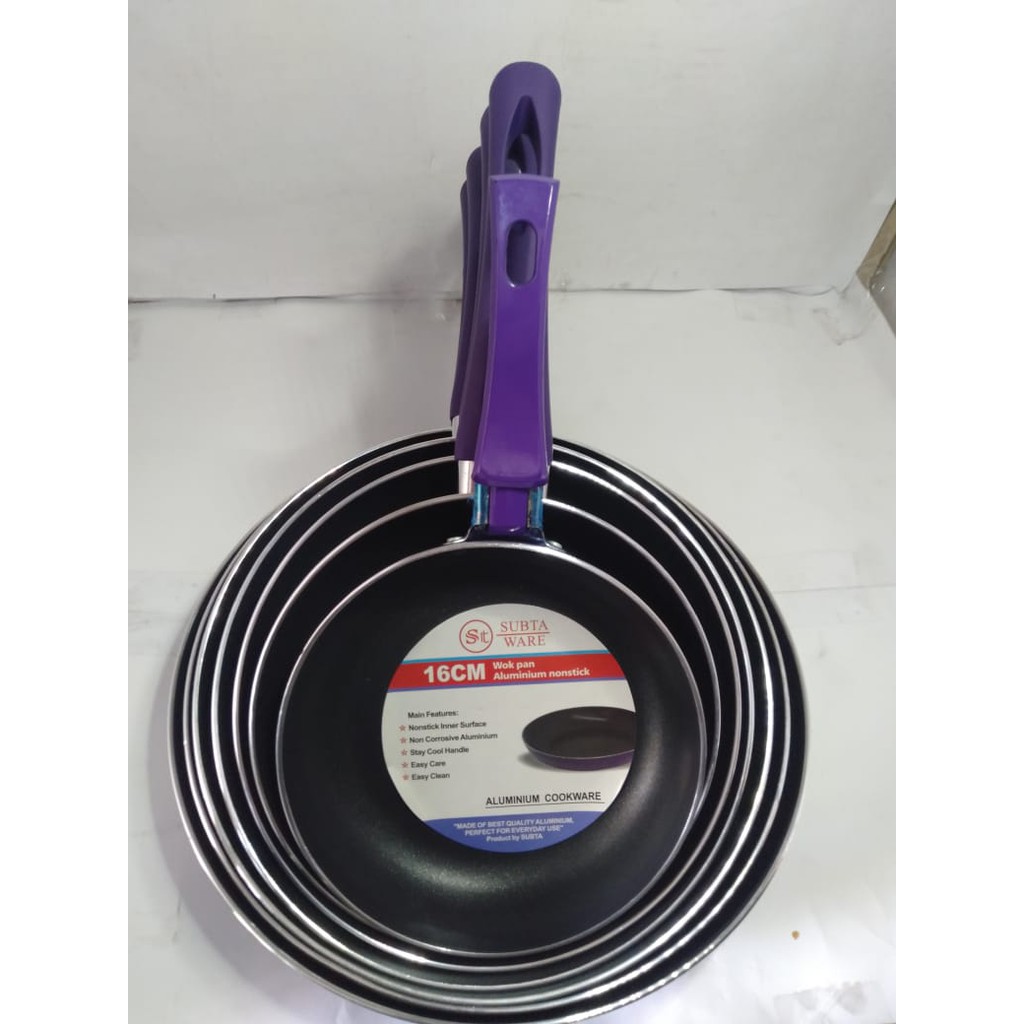 FRYPAN SUBTA / WOK PAN / TEFLON SUBTA 28 CM