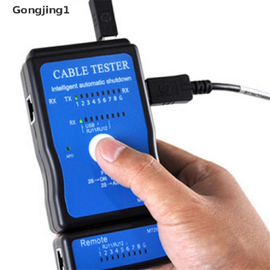 Gongjing1 1Pc rj-45 rj-11 tester Kabel Jaringan LAN usb Multimodular