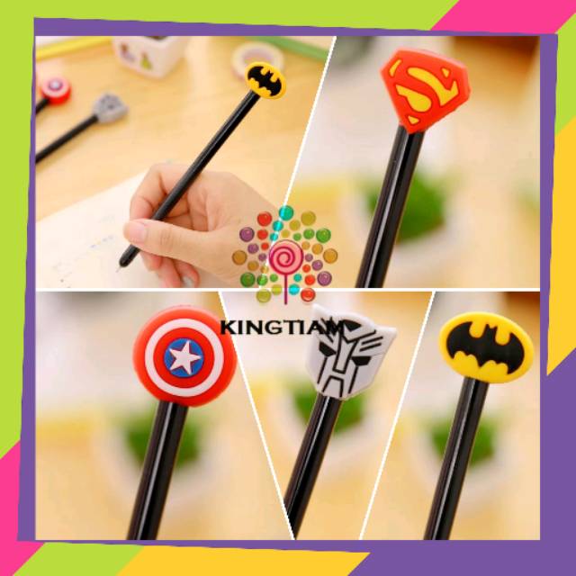 

Pulpen Karakter Superhero Acak