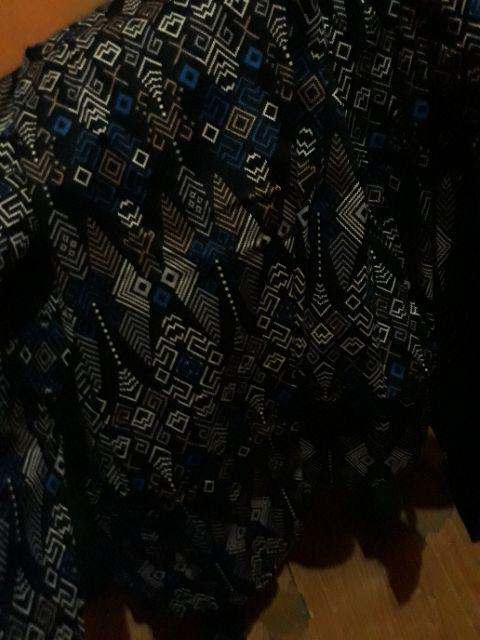 Kemeja Batik Songket Batik Lengan Panjang Slim Fit Batik Kerja Kantor