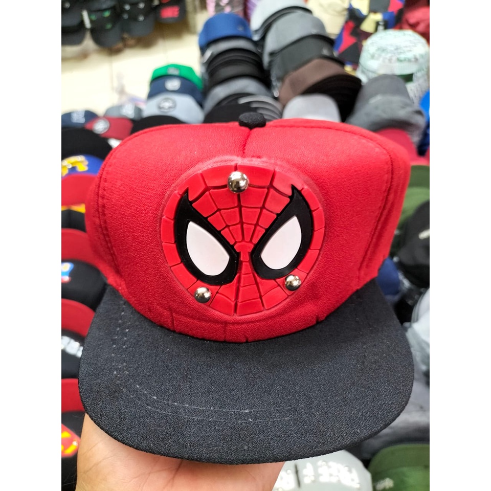 Topi Snapback Anak SuperHero Usia 2-12 Tahun Unisex