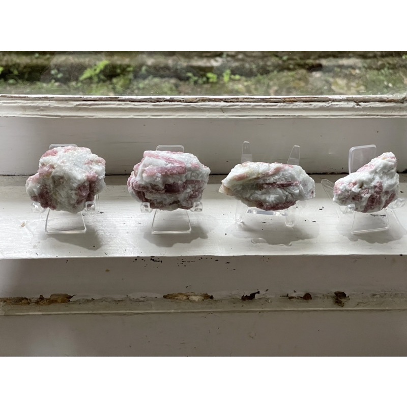 pink tourmaline natural rough (rubellite tourmaline)