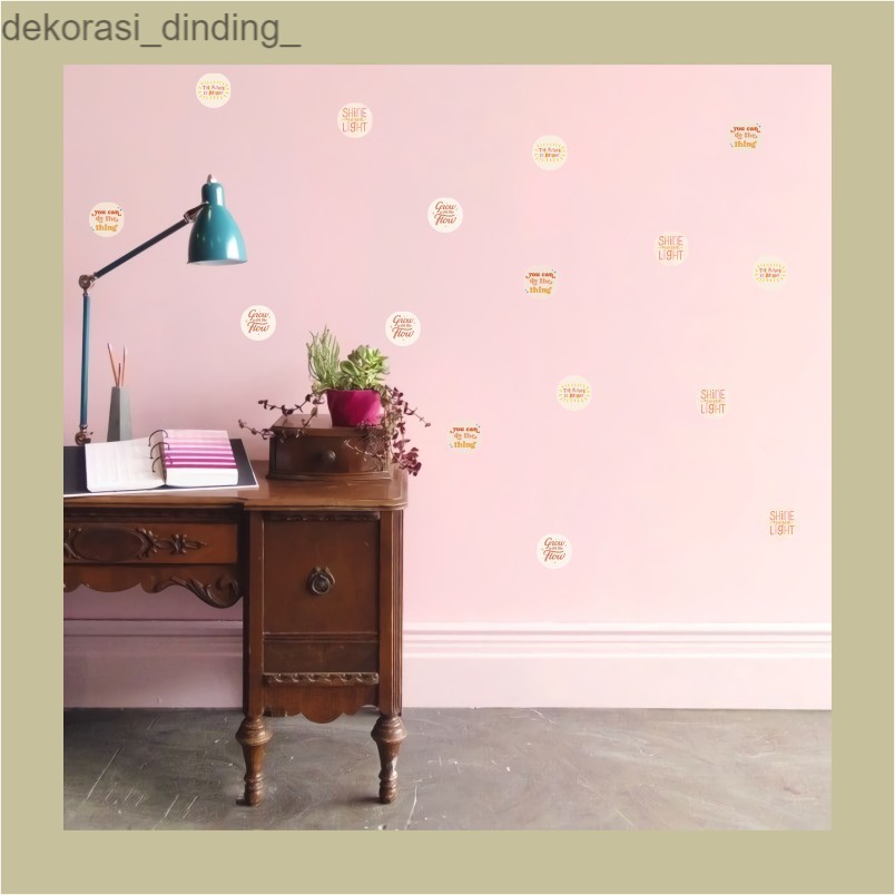 

Stiker Boho Wall Art Stiker Segel Packing Stiker HP isi 54 Pcs