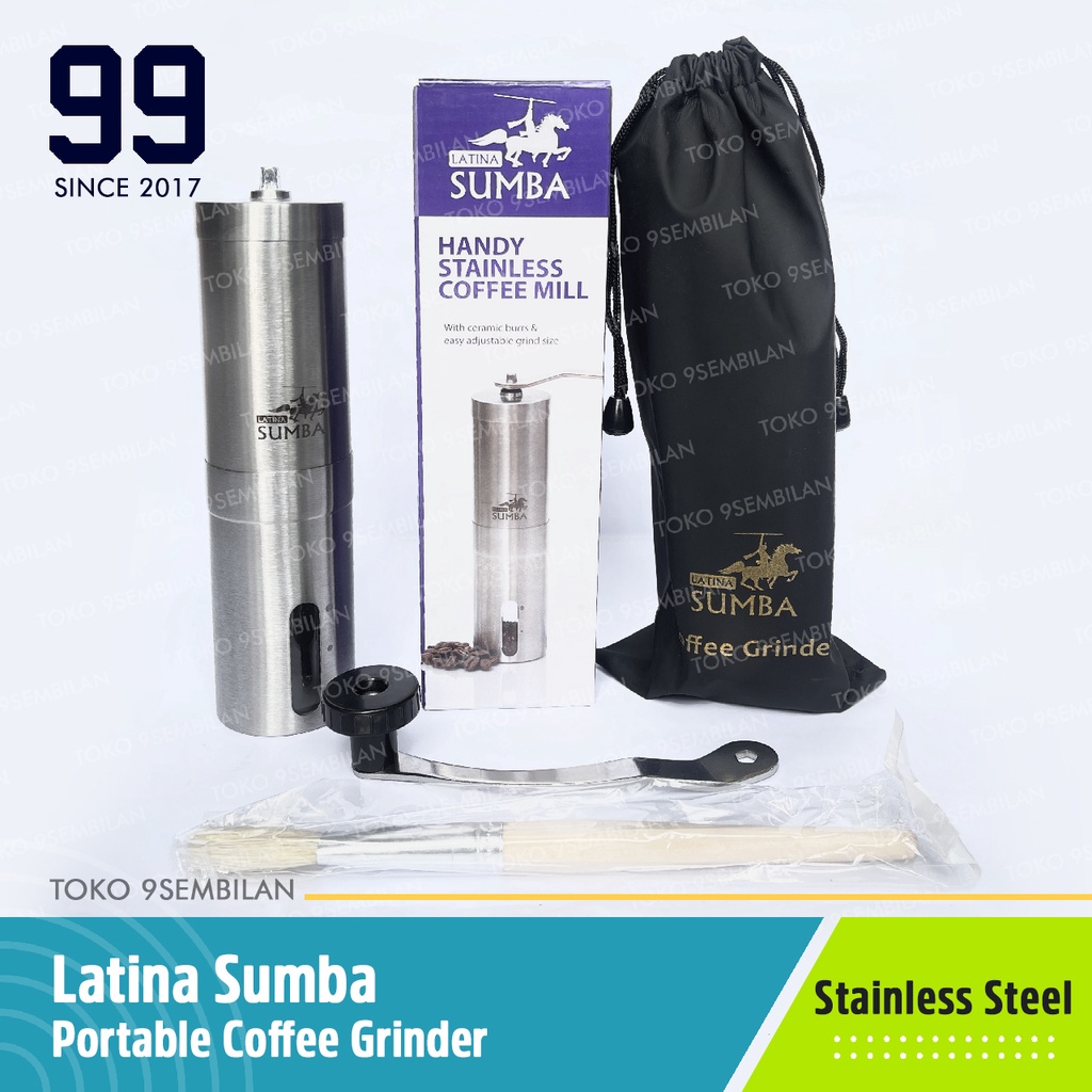 Latina Sumba Coffee Grinder Mill Penggiling Giling Biji Kopi Manual