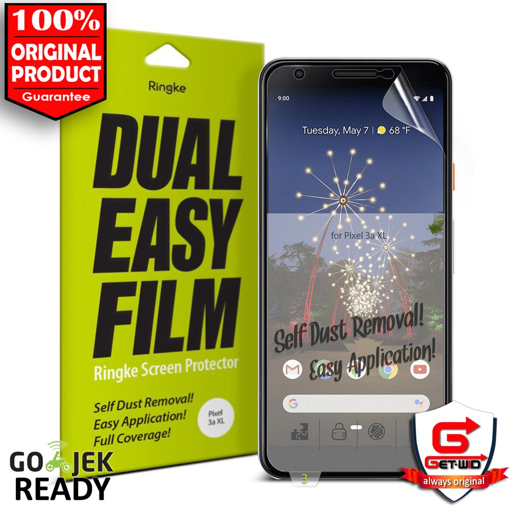 Screen Protector Google Pixel 3a XL Ringke Dual Easy Film Anti Gores