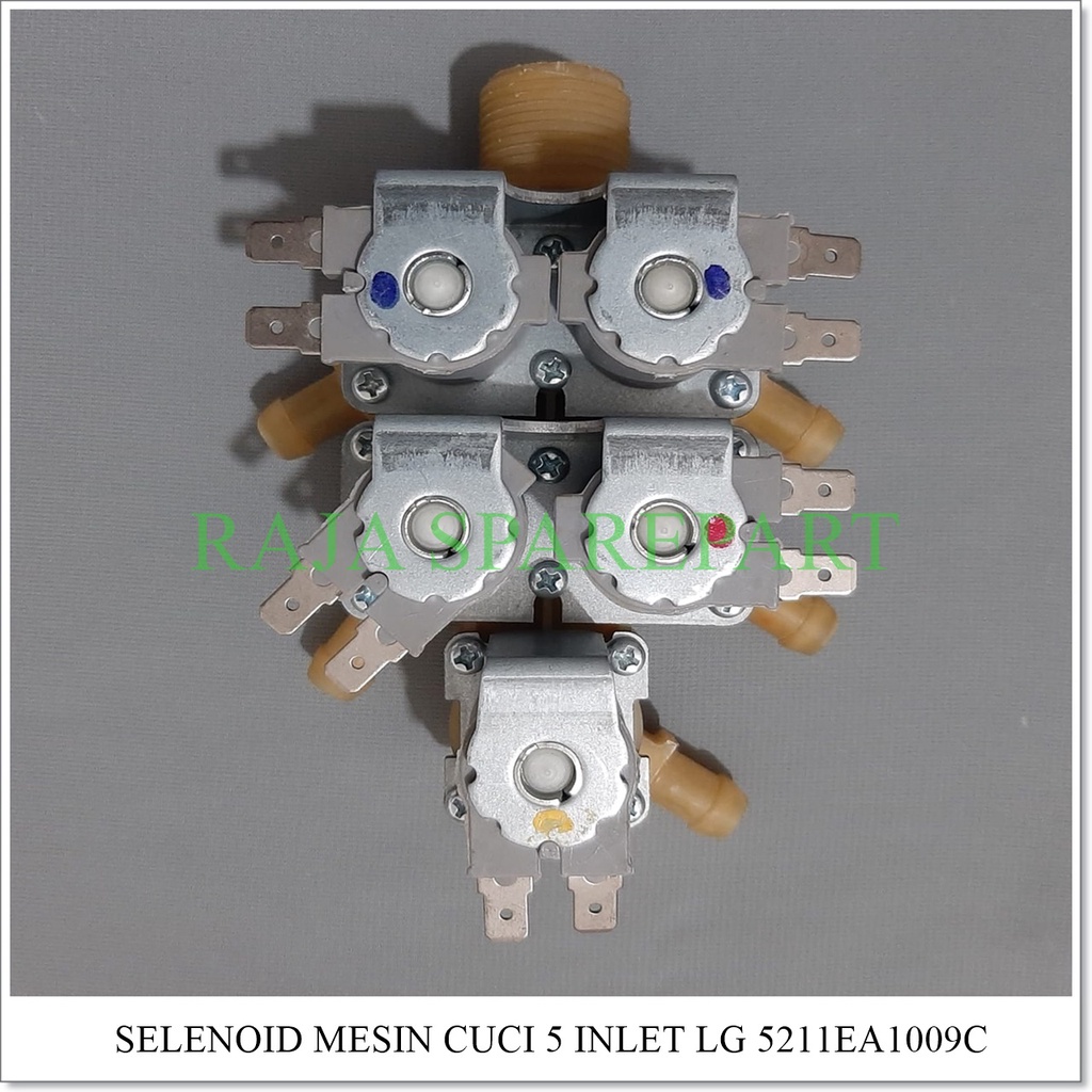 Selenoid / Water Inlet Mesin Cuci LG 5 INLET 5211EA1009C (AC 220V)