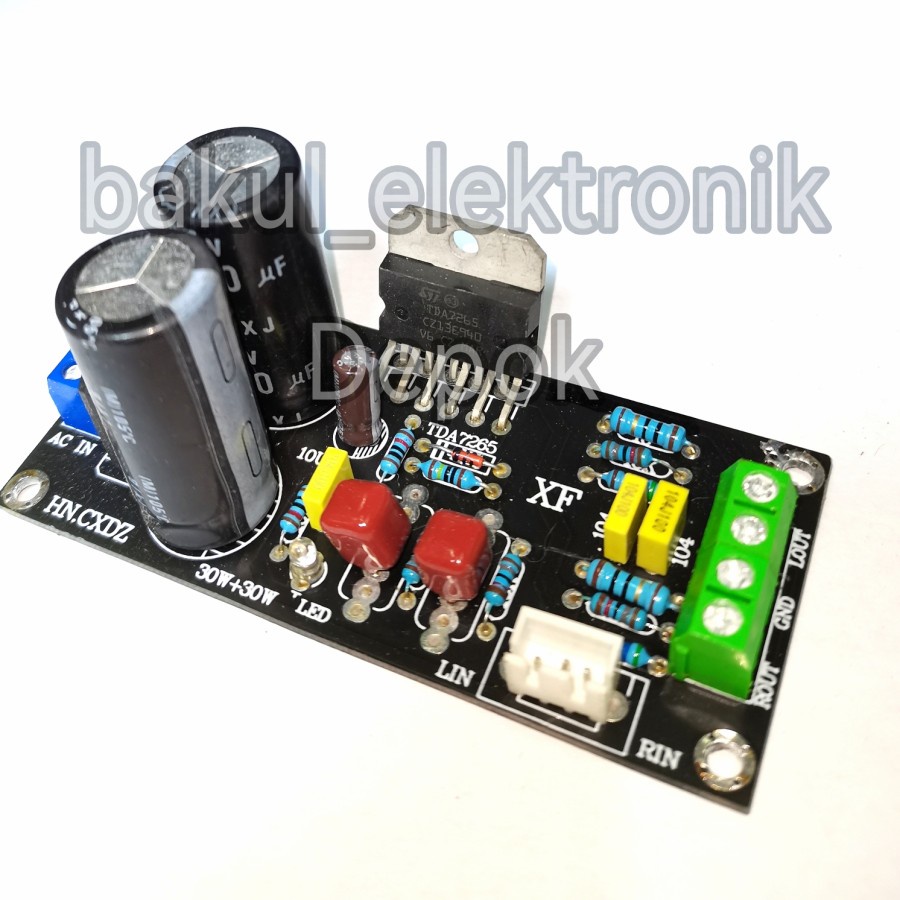 amplifier GAINCLONE TDA7265 stereo 30w x2