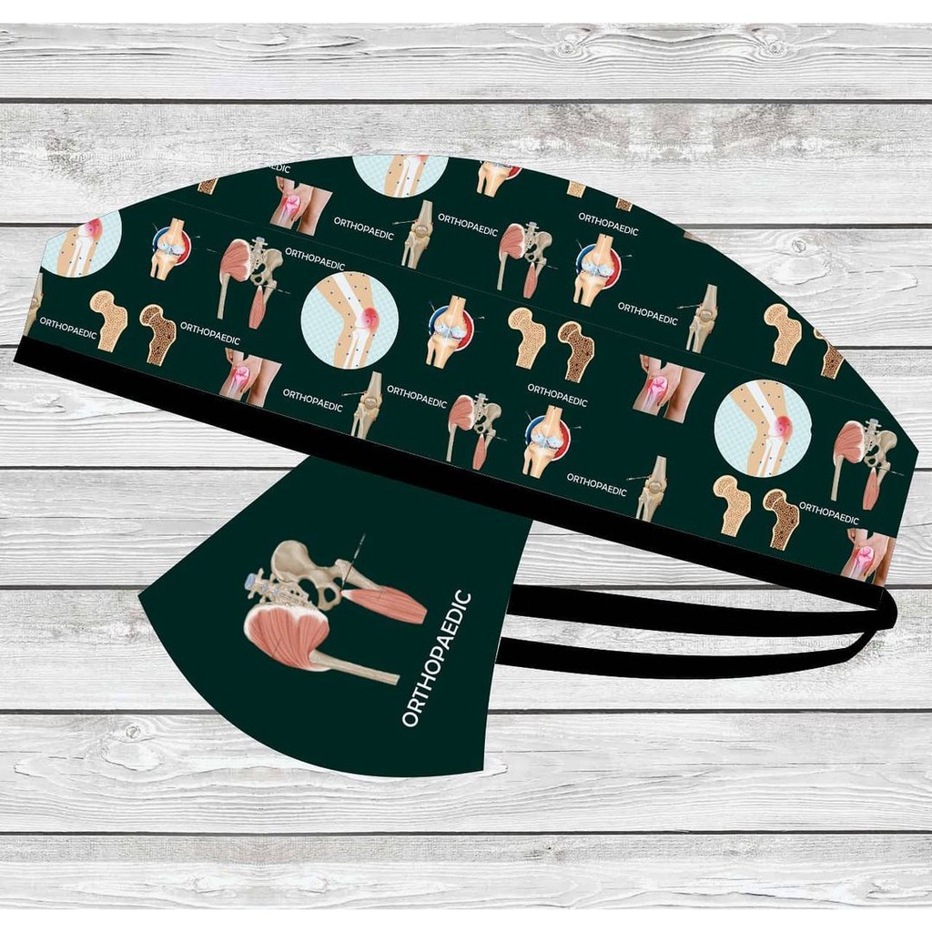 TOPI MEDIS / SCRUB MOTIF ORTHOPEDIC