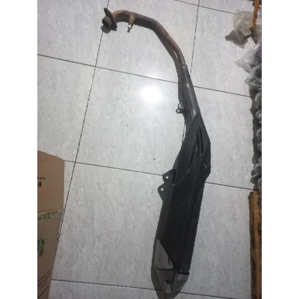 knalpot kenalpot muffler honda supra gtr 150 original asli ori