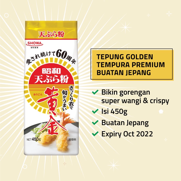 

BISA COD Showa Tempura Fry Mix Gold