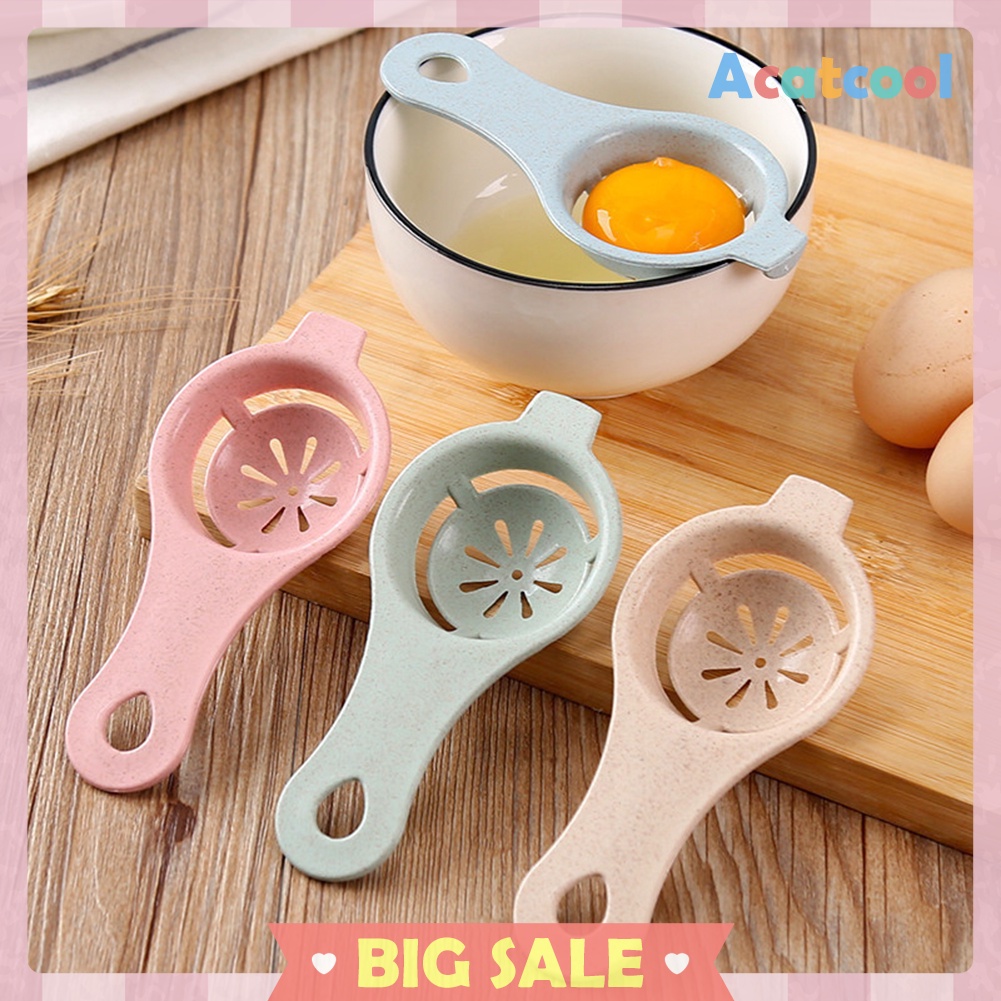 Wheat Stalk Egg White Yolk Separator Kitchen Baking Egg Strainer Gadgets