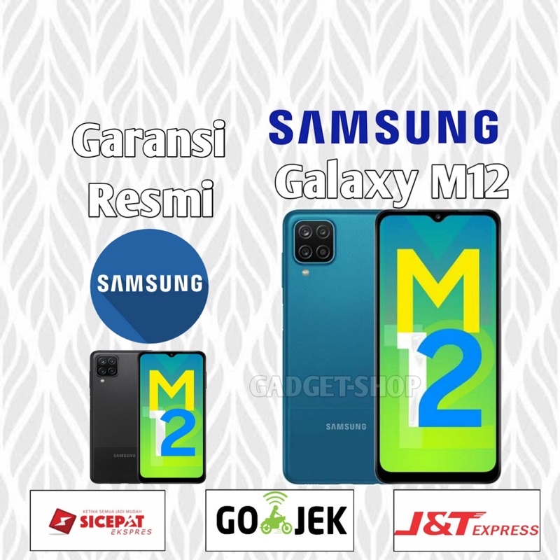 samsung m12 3/32 4/64 Garansi resmi samsung indonesia