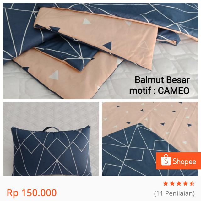 Balmut Besar Kecil / Bantal Selimut - Cameo - Halus Adem