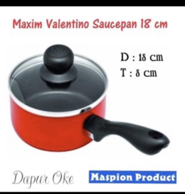 Maxim Saucepan Valentino 18 Cm / Panci Susu