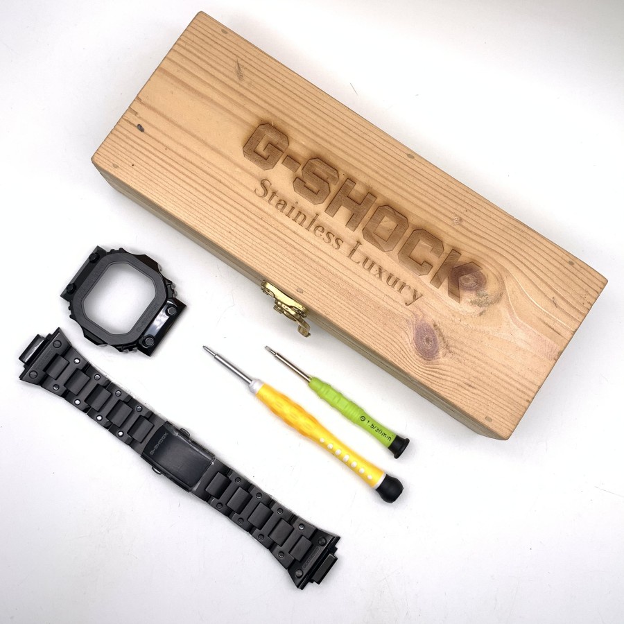 BEZEL GSHOCK GX56 GX 56 CASE PREMIUM STEEL BLACK