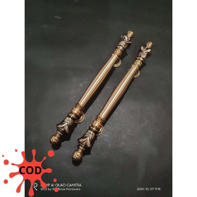 Promo Handle Pintu Kuningan Motif Nanas Antik Kuningan Asli y9LGOqEujAWl6a