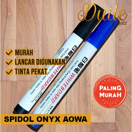 

Murah spidol whiteboard ONYX Aowa non permanen bukan snowman