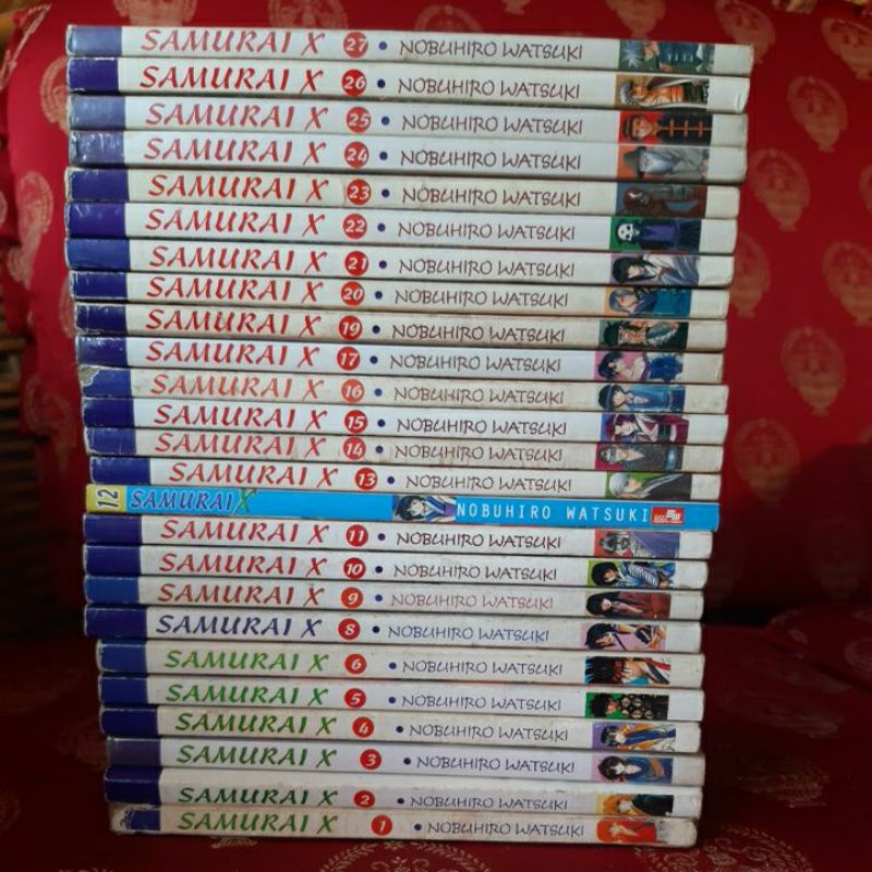 Komik Samurai X cetakan lama