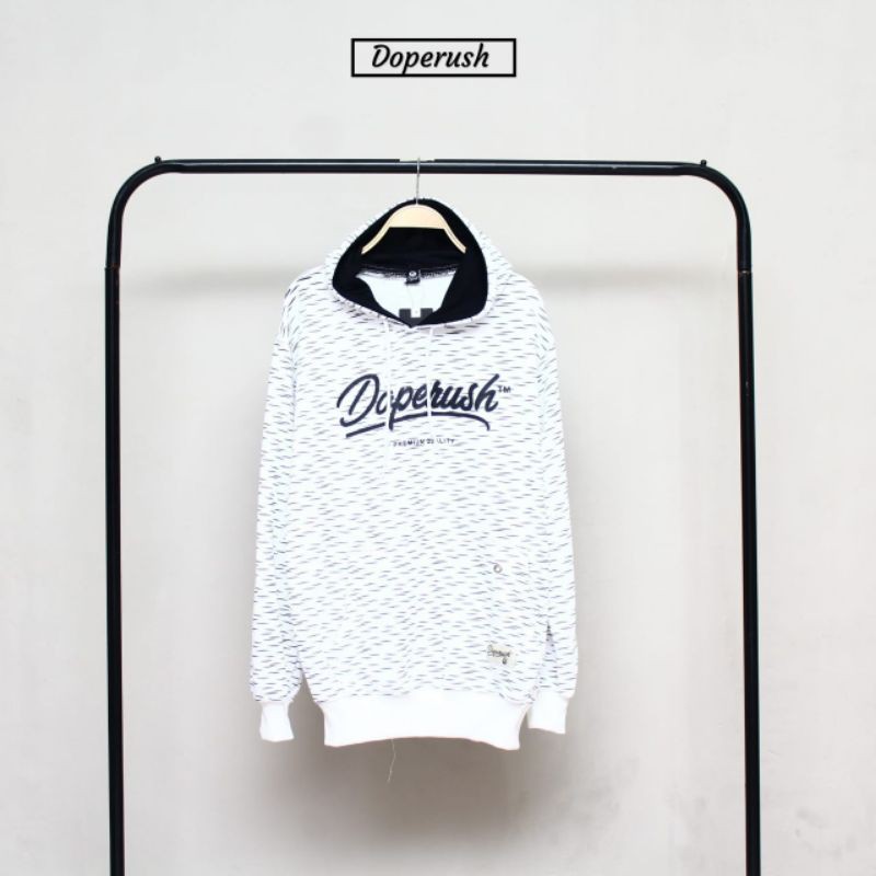 Sweater Hoodie Pria Distro Fleece Tebal Jaket Pria Vans Cowok Ukuran M Fit To XL Warna Navy Hitam Ab