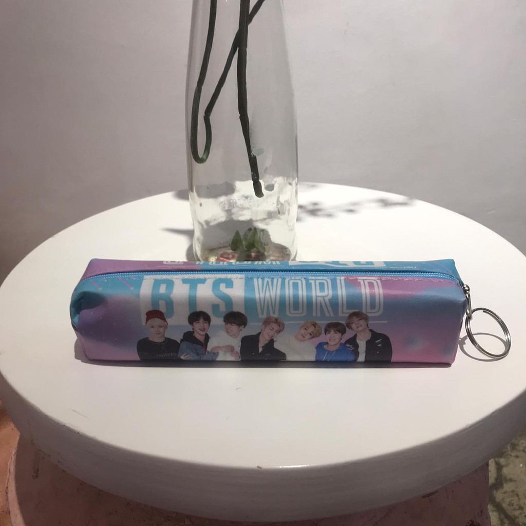 KOTAK PENSIL BTS 1 SET ISI 6 PCS TEMPAT PENSIL BANGTANBOYS ARMY IMPORT TERMURAH READY GROSIR DAN COD