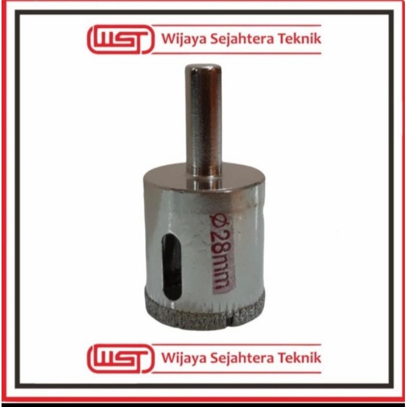 Mata bor kaca keramik  granit 28 mm Diamond hole saw Taiwan
