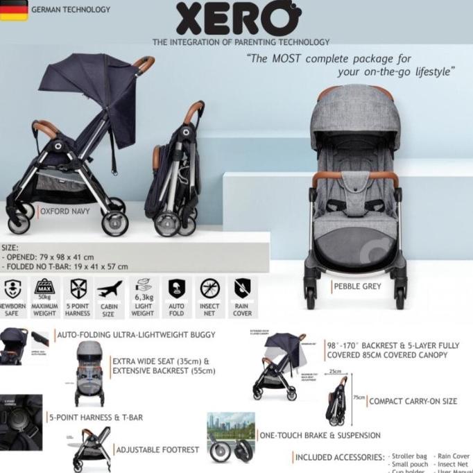 Xero Stroller Auto Fold