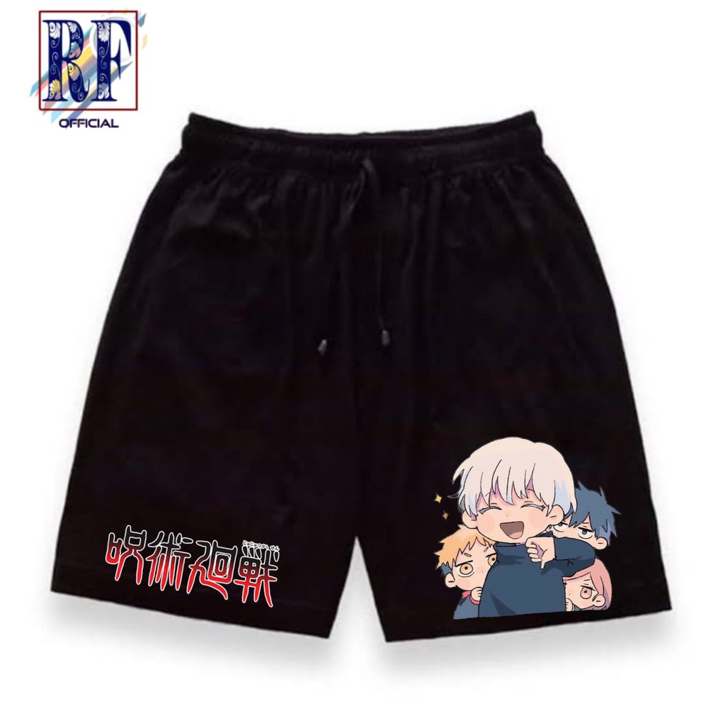 BOXER katun ANIME SATORU GOJO JUJUTSU KAISEN celana pendek tidur pria wanita shortpants dalaman paka